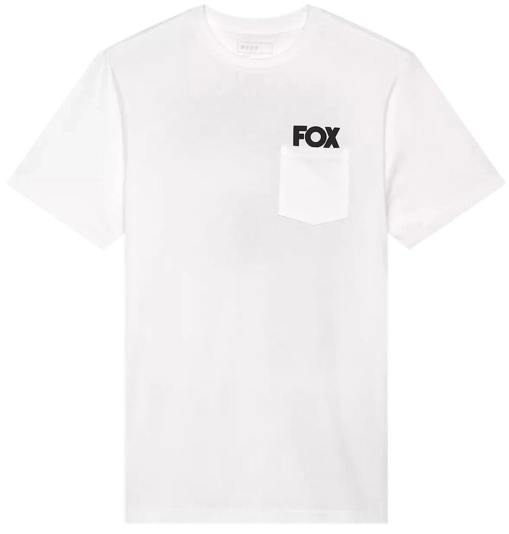 Fox Racing Big F Premium Mens Short Sleeve T-Shirt Optic White Medium NWT
